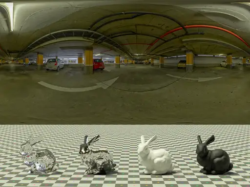 Poly haven - Underground Parking For Cars